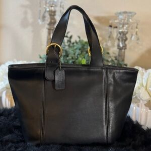 ❤️SOLD Vintage Coach Black Waverly Bag 4133